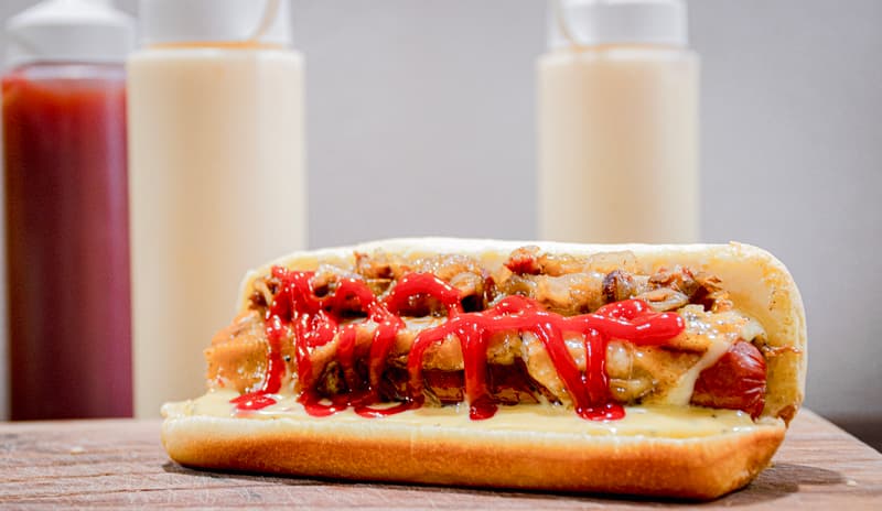 Hot Dog Sweet Onion & Bacon